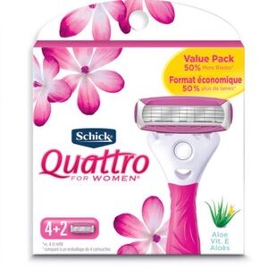 Schick Quattro for Women Razor 6 count